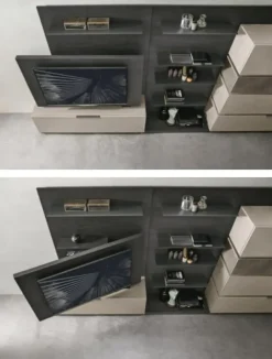 Tomasella Mobile soggiorno modello At105 di a PREZZI OUTLET- Pareti Attrezzate