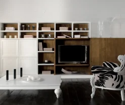 Mobile soggiorno modello Parete domino di scontato -60%^Parlani Hot