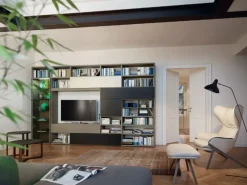 Sangiacomo Mobile soggiorno modello M5c62 di a PREZZI OUTLET- Pareti Attrezzate