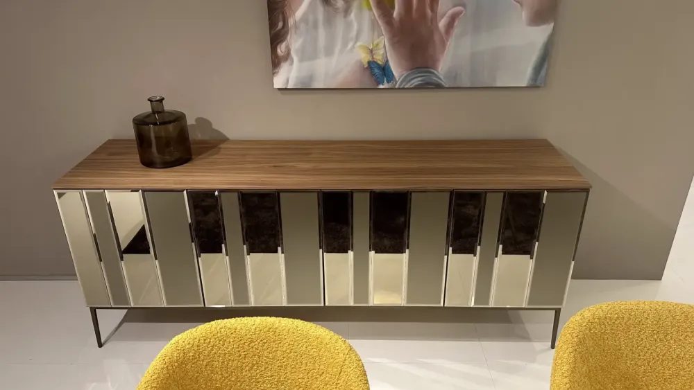 Hot Mobile soggiorno modello Mozart di a PREZZI OUTLET Madie