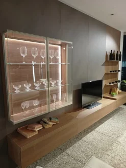 Tomasella Mobile soggiorno modello Atlante glove di a PREZZI OUTLET- Pareti Attrezzate