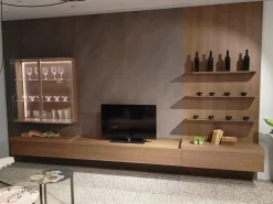 Tomasella Mobile soggiorno modello Atlante glove di a PREZZI OUTLET- Pareti Attrezzate