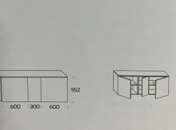 Online Mobile soggiorno modello Dalia di a PREZZI OUTLET Madie