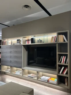 Presotto Mobile soggiorno modello Mobile sospeso pari e dispari di scontato -53%- Pareti Attrezzate