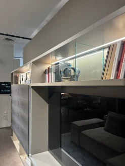 Presotto Mobile soggiorno modello Mobile sospeso pari e dispari di scontato -53%- Pareti Attrezzate