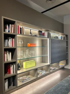 Presotto Mobile soggiorno modello Mobile sospeso pari e dispari di scontato -53%- Pareti Attrezzate