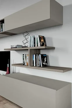 Santalucia Mobile soggiorno modello Tokyo di scontato -35%- Pareti Attrezzate