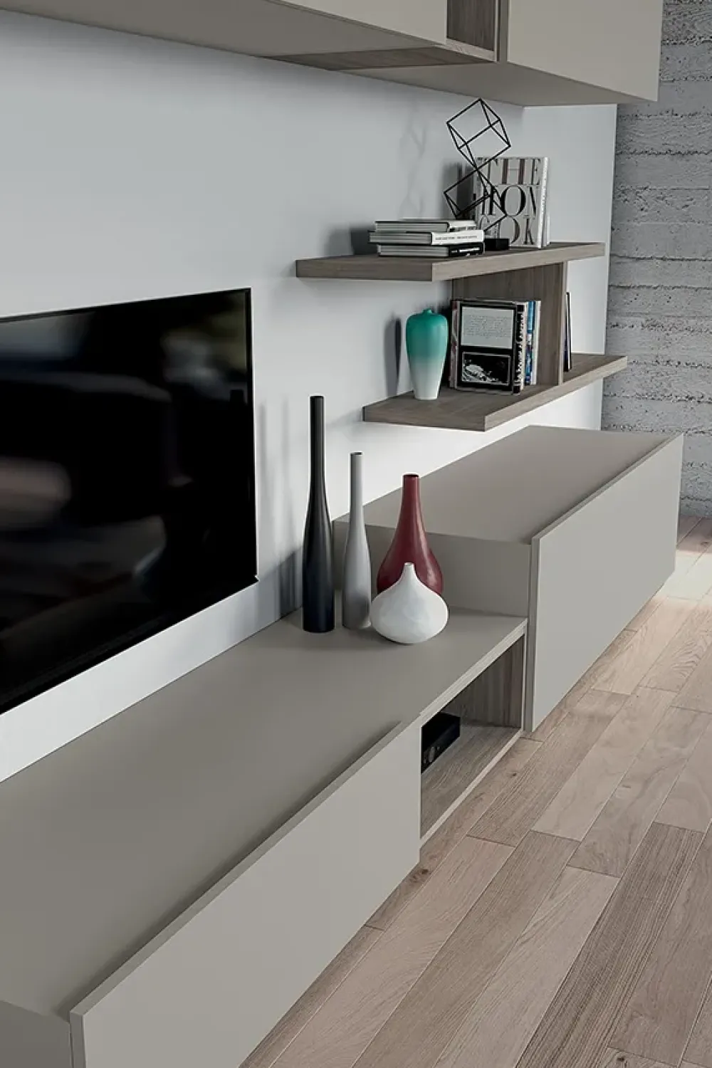 Santalucia Mobile soggiorno modello Tokyo di scontato -35%- Pareti Attrezzate