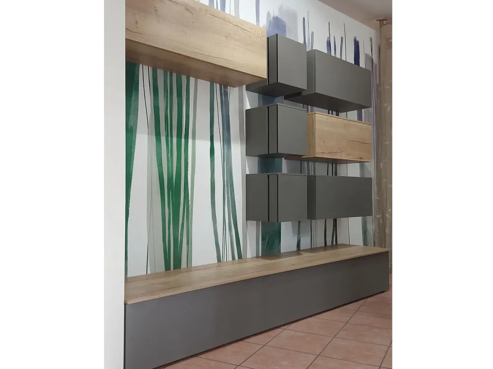 Outlet Mobile soggiorno modello Mito 5.0 di a PREZZI OUTLET Pareti Attrezzate