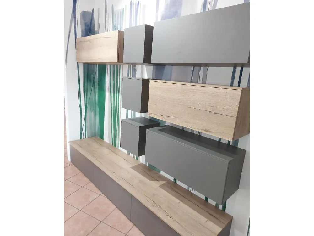 Outlet Mobile soggiorno modello Mito 5.0 di a PREZZI OUTLET Pareti Attrezzate