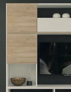 Collezione esclusiva Mobile soggiorno modello Lions linea oak 1 di a PREZZI OUTLET- Pareti Attrezzate