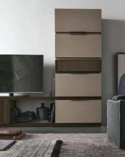 Tomasella Mobile soggiorno modello At111 di scontato -29%- Pareti Attrezzate