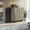 Mobile soggiorno modello Concrete di in Offerta Outlet Madie