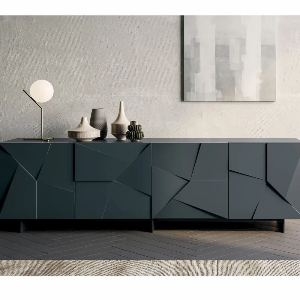 Mobile soggiorno modello Concrete di in Offerta Outlet Madie