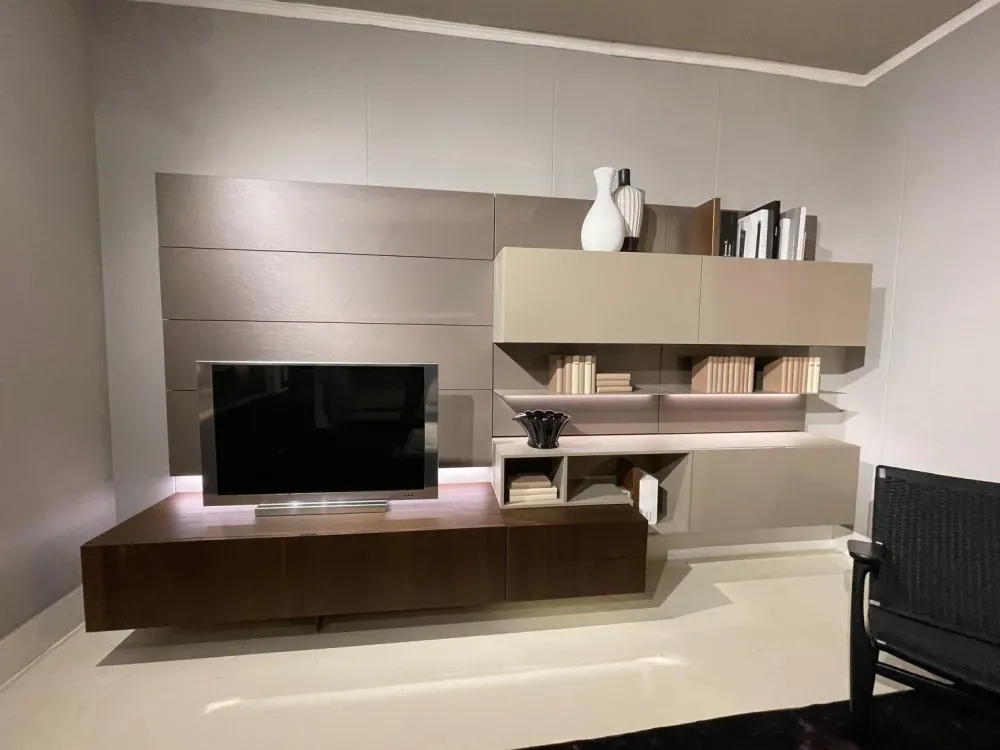 Mobile soggiorno modello Parete lampo san giacomo di scontato -30%^Sangiacomo Outlet