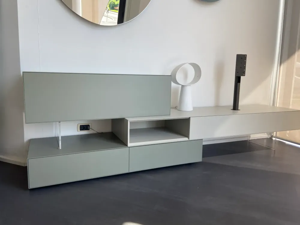 Sangiacomo Mobile soggiorno modello Domino vesa di scontato -32%- Pareti Attrezzate