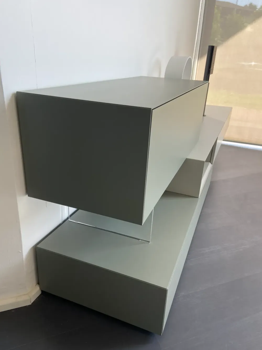 Sangiacomo Mobile soggiorno modello Domino vesa di scontato -32%- Pareti Attrezzate