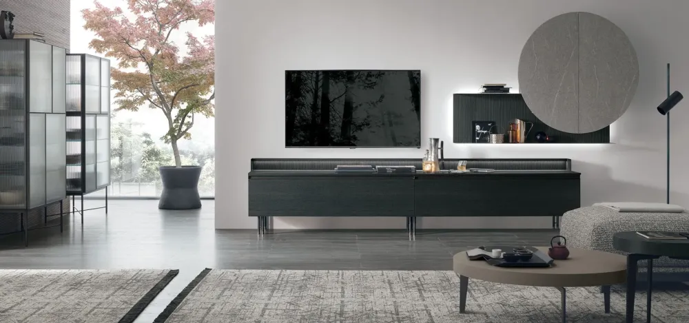 Mobile soggiorno modello Atlante unit at101 di a PREZZI OUTLET^Tomasella Sale