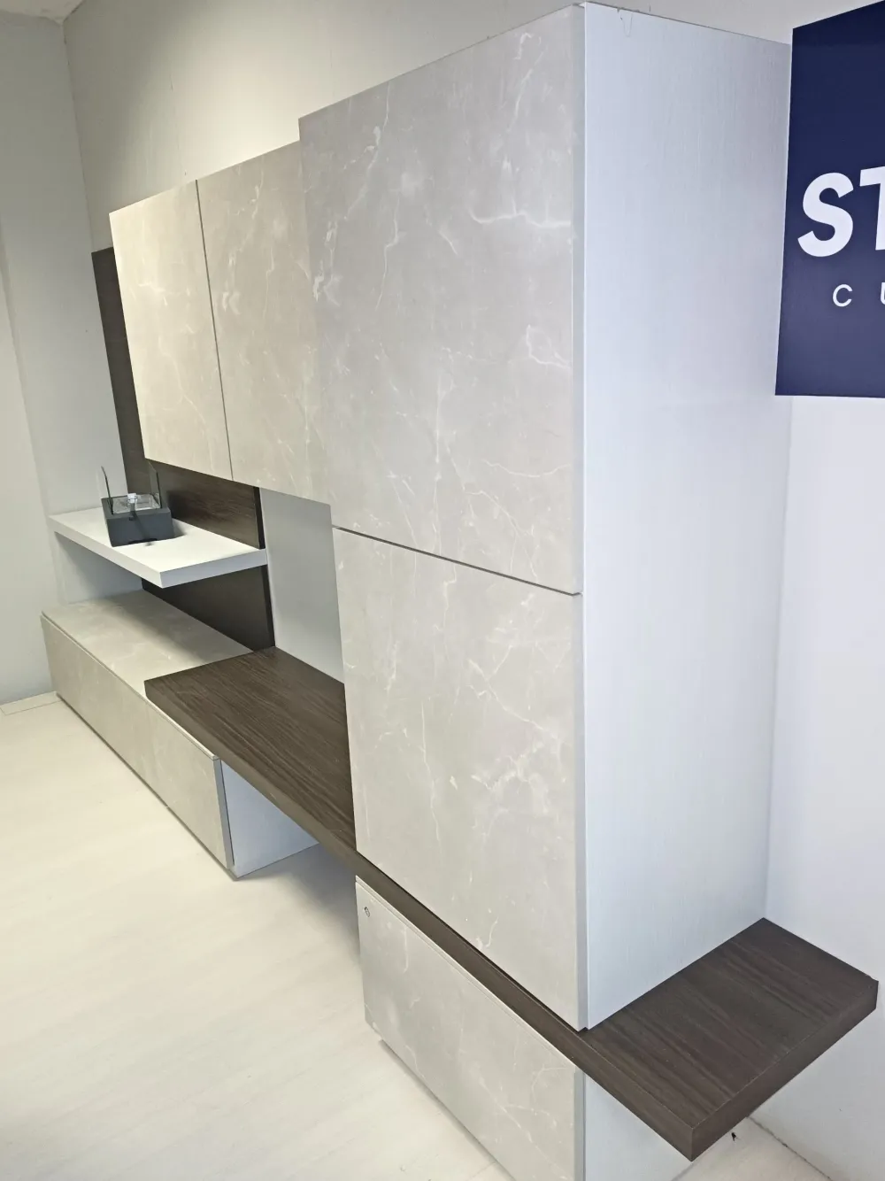 Giessegi Mobile soggiorno modello Living di scontato -40%- Pareti Attrezzate