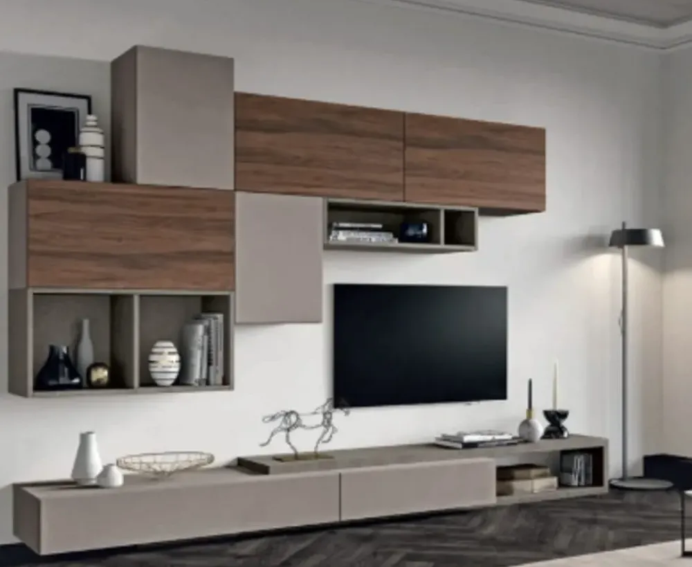 New Mobile soggiorno modello Velvet di scontato -50% Pareti Attrezzate