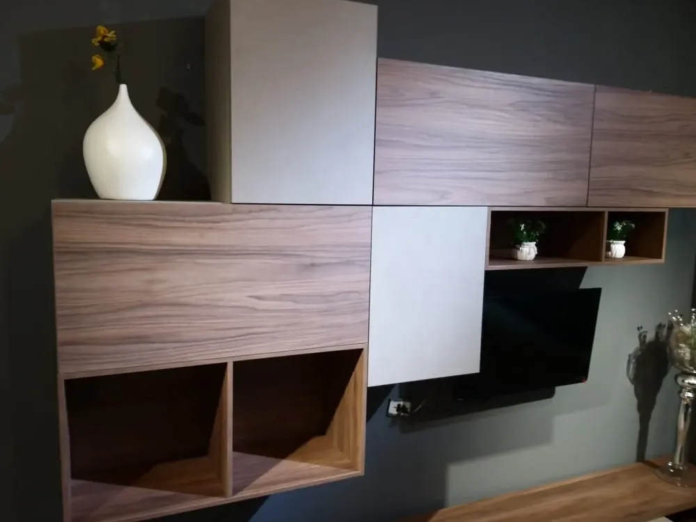 New Mobile soggiorno modello Velvet di scontato -50% Pareti Attrezzate