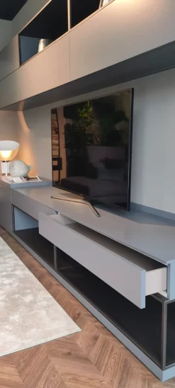 Online Mobile soggiorno modello Parete living di scontato -50% Pareti Attrezzate