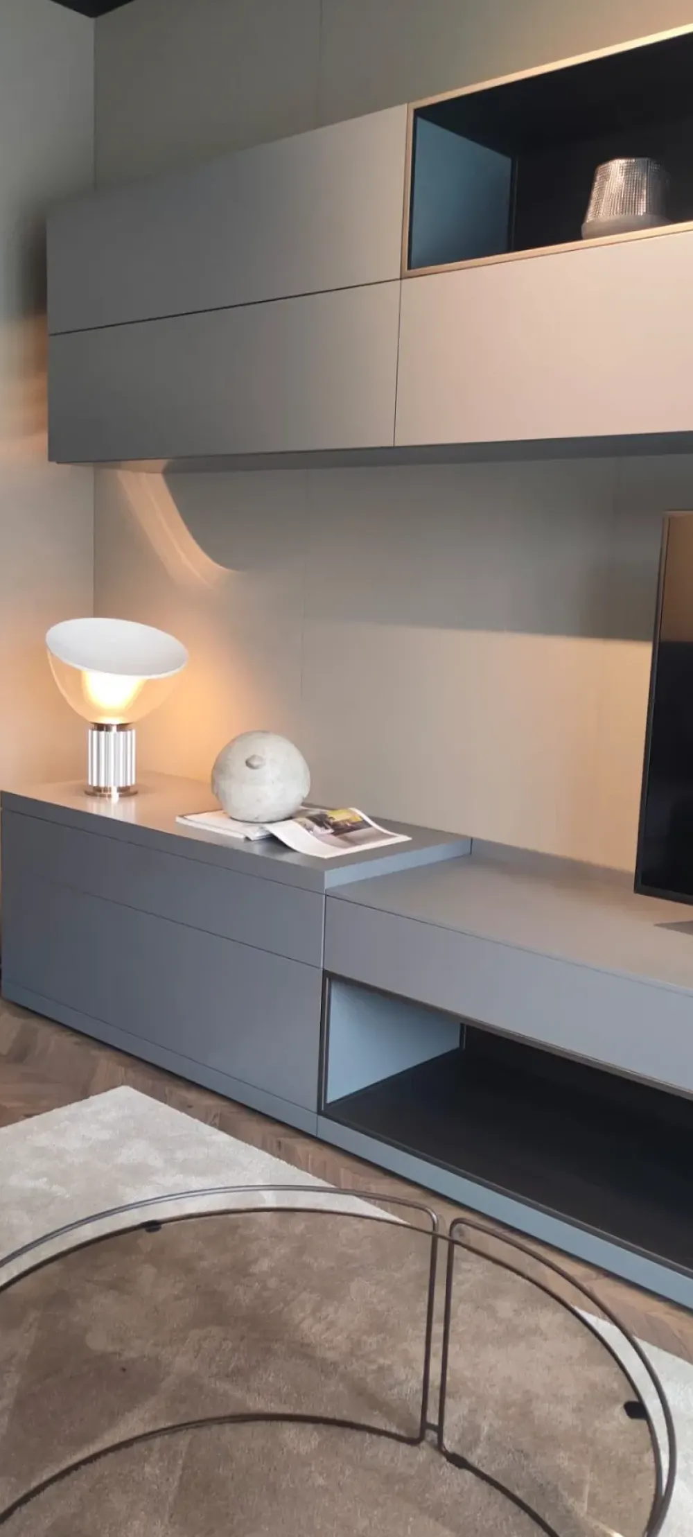 Online Mobile soggiorno modello Parete living di scontato -50% Pareti Attrezzate