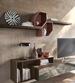 Mobile soggiorno modello Composizione horizon 1013 di a PREZZI OUTLET^Mobilgam Online