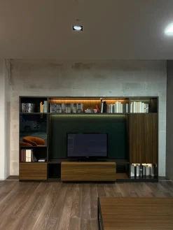 Molteni & C Mobile soggiorno modello 505 up system di a PREZZI OUTLET- Pareti Attrezzate
