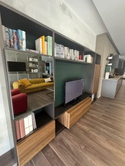 Molteni & C Mobile soggiorno modello 505 up system di a PREZZI OUTLET- Pareti Attrezzate