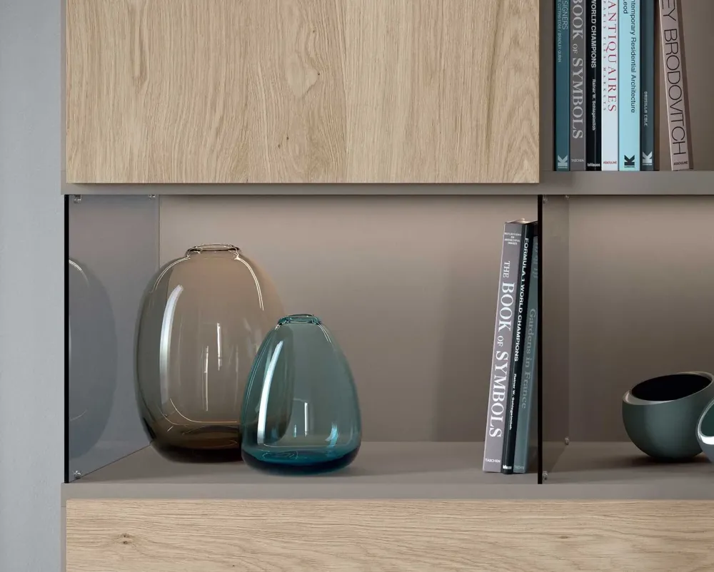 Clearance Mobile soggiorno modello Mood 9 di a PREZZI OUTLET Pareti Attrezzate