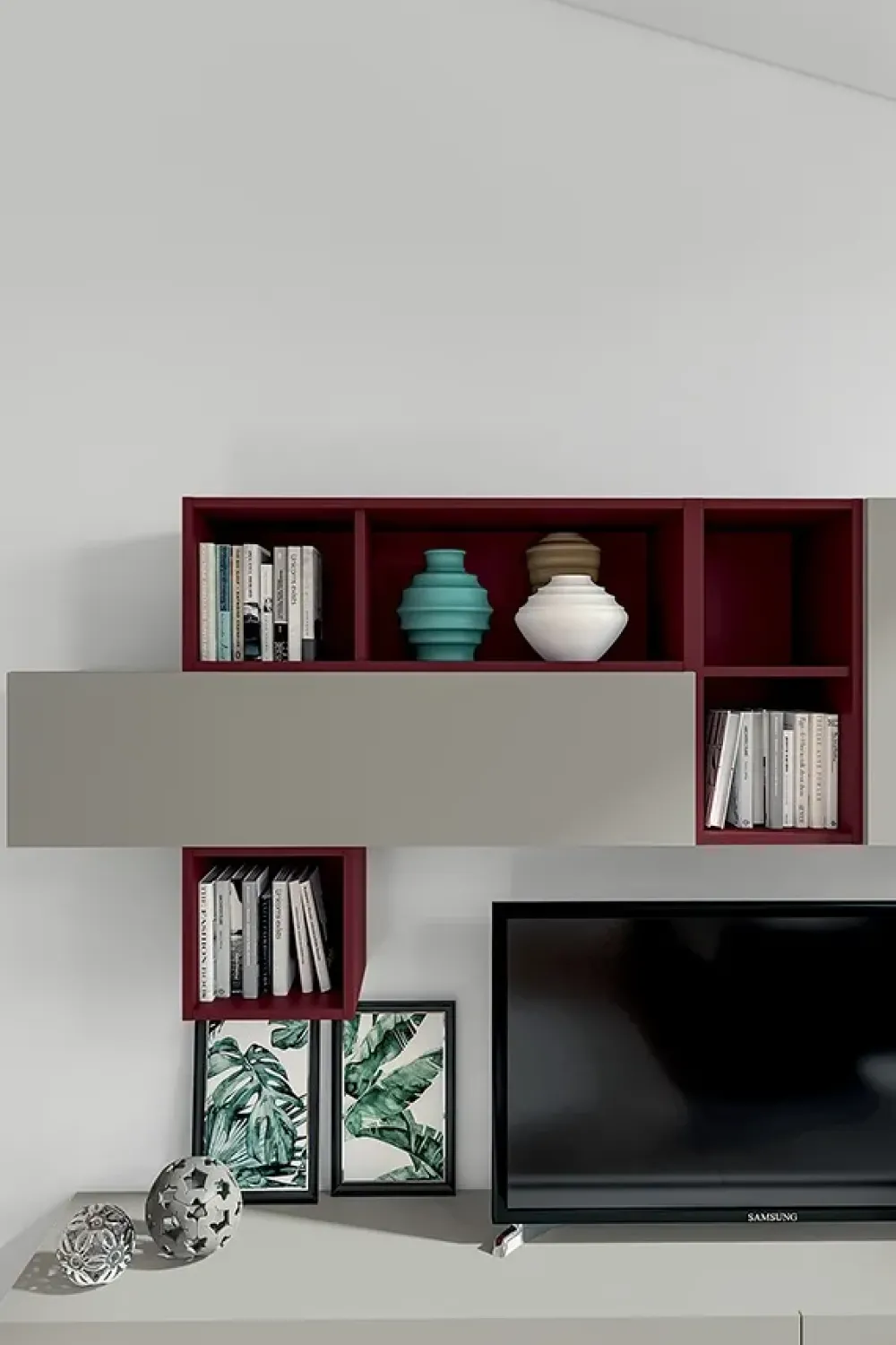 Clearance Mobile soggiorno modello Nairobi di scontato -33% Pareti Attrezzate