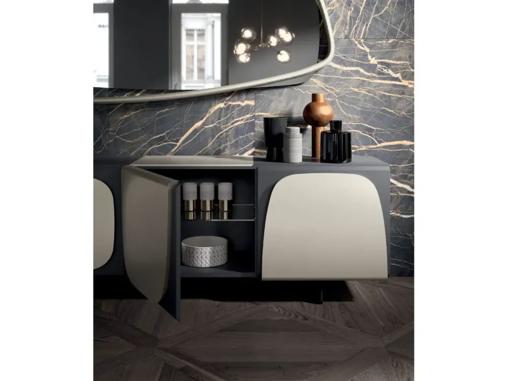 Mobile soggiorno modello Trilogy di a prezzo scontato^Ozzio Best