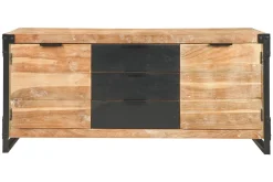 Outlet Etnico Mobile soggiorno modello Madia  industriale iron 2 ante 3 cassetti di a PREZZI OUTLET- Madie