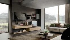 Mobile soggiorno modello Qsm 626 di a PREZZI OUTLET Pareti Attrezzate