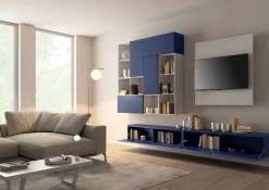 Giessegi Mobile soggiorno modello Living 572 di a PREZZI OUTLET- Pareti Attrezzate