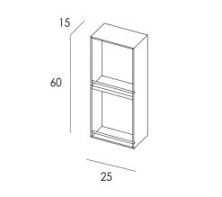 Mastella Mobile soggiorno modello Hola next 01 di a PREZZI OUTLET- Pareti Attrezzate