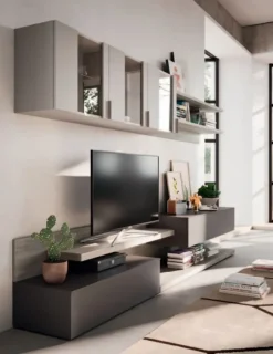 Orme Mobile soggiorno modello Day 06 di scontato -30%- Pareti Attrezzate