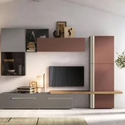 Gierre Mobili Mobile soggiorno modello Living mod.abaco di a PREZZI OUTLET- Pareti Attrezzate