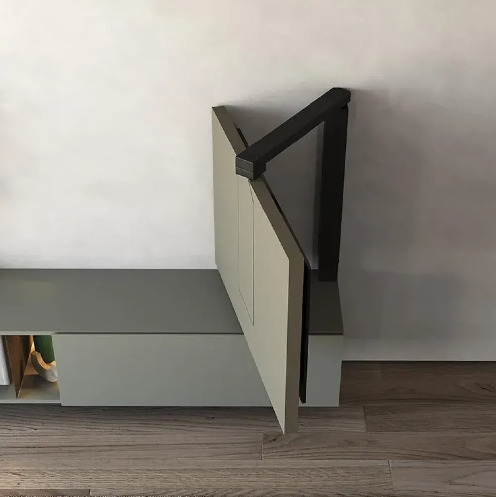 Hot Mobile soggiorno modello Full 360 di a PREZZI OUTLET Pareti Attrezzate