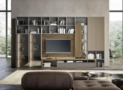Sale Mobile soggiorno modello Horizon 22 di a PREZZI OUTLET Pareti Attrezzate