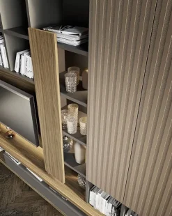 Sale Mobile soggiorno modello Horizon 22 di a PREZZI OUTLET Pareti Attrezzate