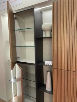 Alf Da Fre Mobile soggiorno modello Parete attrezzata  di a PREZZI OUTLET- Pareti Attrezzate