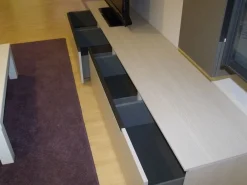 Tomasella Mobile soggiorno modello Atlante di a PREZZI OUTLET affrettati- Pareti Attrezzate