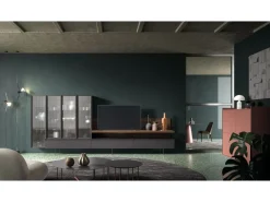 Outlet Mobile soggiorno modello Day * di scontato -30% Pareti Attrezzate