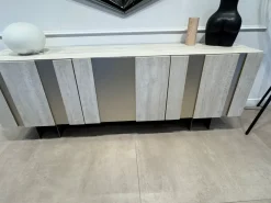 Cattelan Italia Mobile soggiorno modello Amsterdam keramik di in Offerta Outlet- Madie