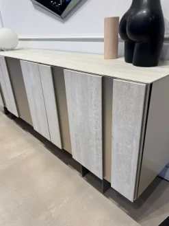 Cattelan Italia Mobile soggiorno modello Amsterdam keramik di in Offerta Outlet- Madie