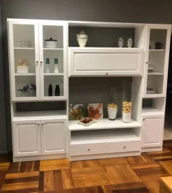 Best Mobile soggiorno modello Sem di a PREZZI OUTLET Pareti Attrezzate