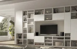 Best Mobile soggiorno modello Soggiorno spessore 3.5 cm cemento di scontato -42% Pareti Attrezzate