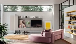 Orme Mobile soggiorno modello Day 09 di scontato -30%- Pareti Attrezzate